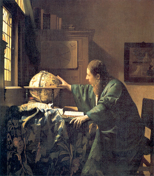 Vermeer The Geographer. The Geographer displays quite